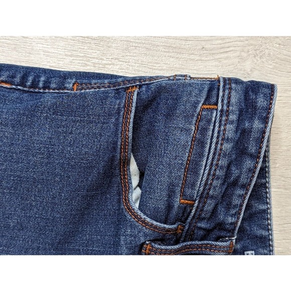 Banana Republic Women's Size 29p Dark Wash Low Rise  Bootcut Denim Jeans - Picture 3 of 13